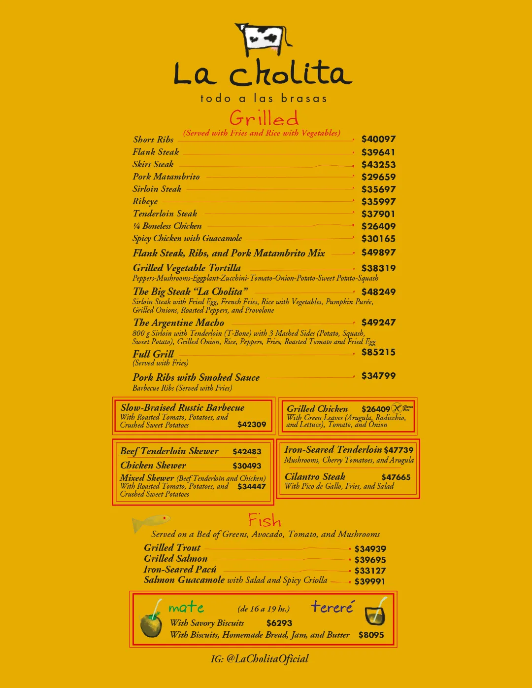 Menu — Page 3