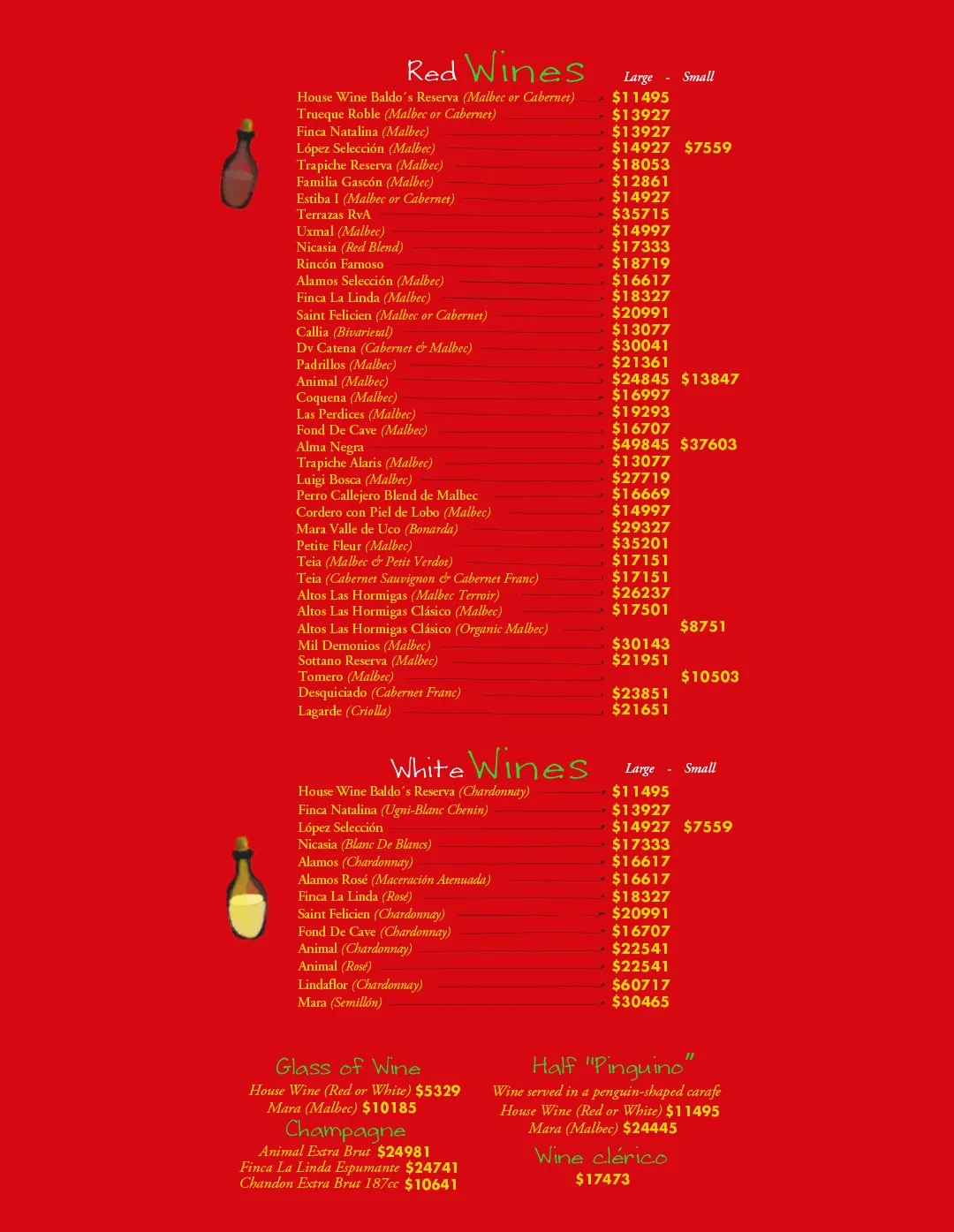 Menu — Page 6
