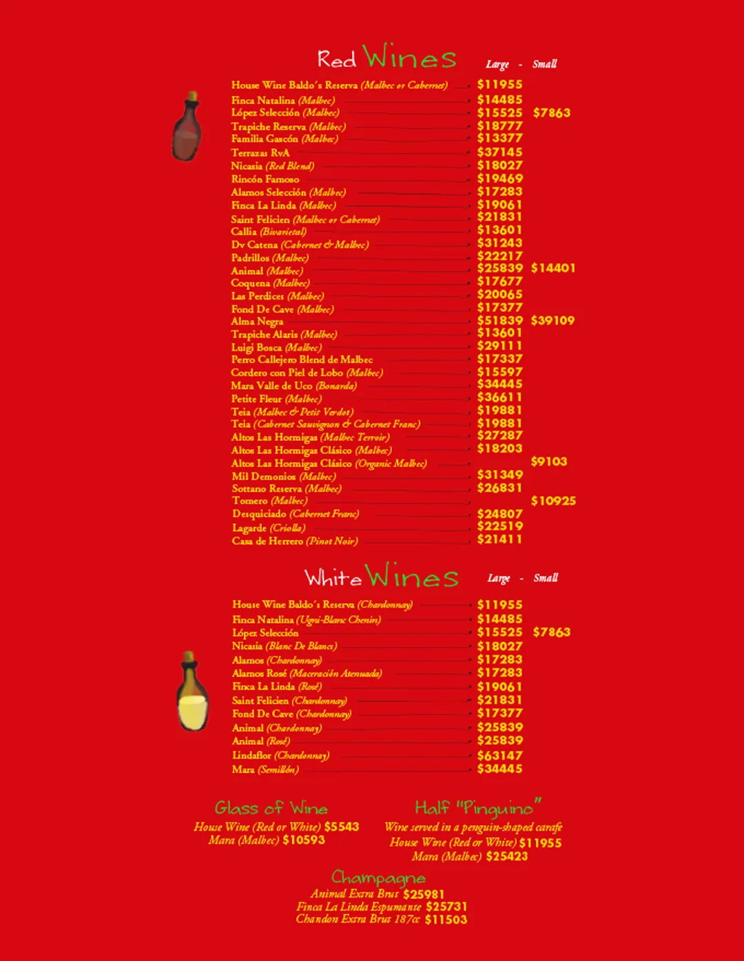 Menu — Page 6